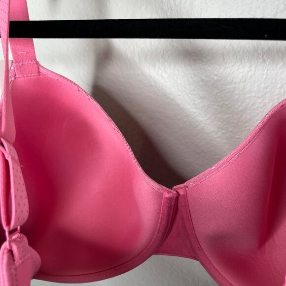 Wacoal Womens Pink Bra US 36G Underwire Back Appeal t-shirt bra 853303 - Picture 9 of 9